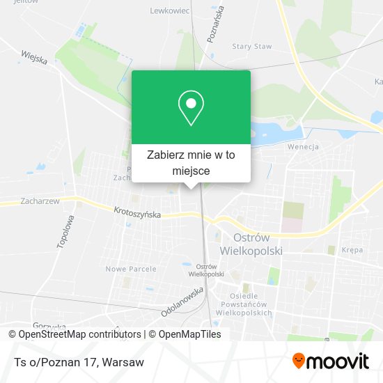 Mapa Ts o/Poznan 17