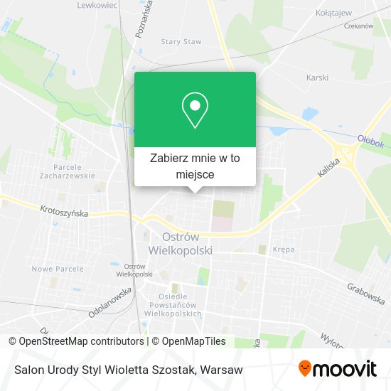 Mapa Salon Urody Styl Wioletta Szostak