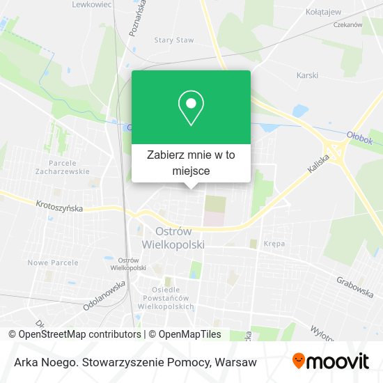 Mapa Arka Noego. Stowarzyszenie Pomocy