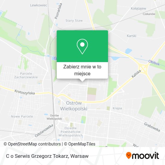 Mapa C o Serwis Grzegorz Tokarz