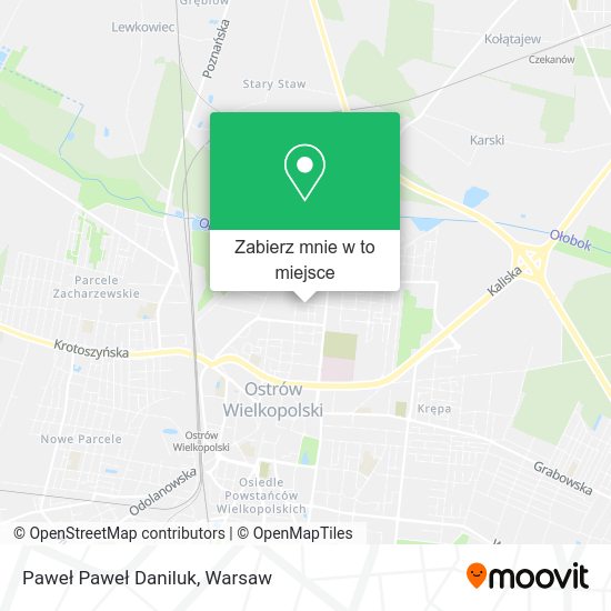 Mapa Paweł Paweł Daniluk