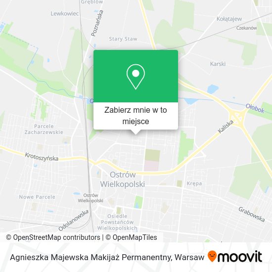 Mapa Agnieszka Majewska Makijaż Permanentny