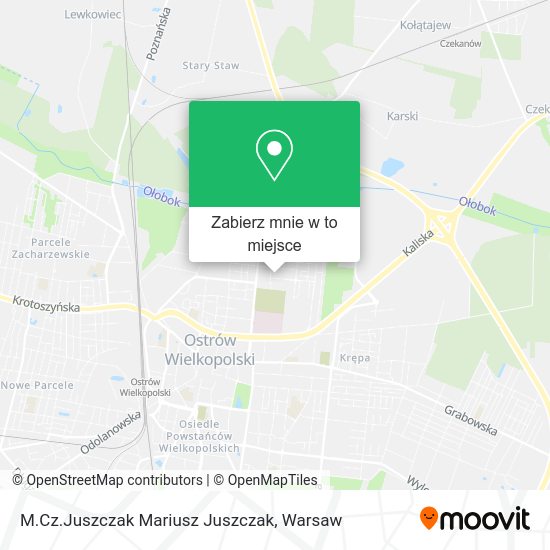 Mapa M.Cz.Juszczak Mariusz Juszczak