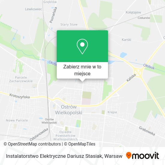 Mapa Instalatorstwo Elektryczne Dariusz Stasiak