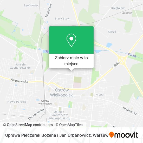 Mapa Uprawa Pieczarek Bożena i Jan Urbanowicz