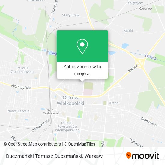 Mapa Duczmański Tomasz Duczmański