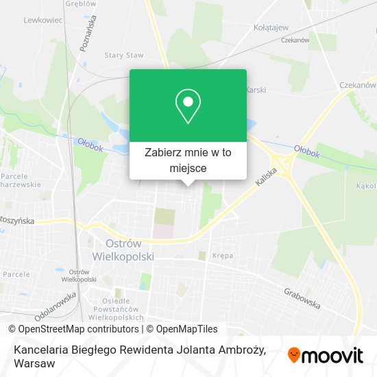 Mapa Kancelaria Biegłego Rewidenta Jolanta Ambroży