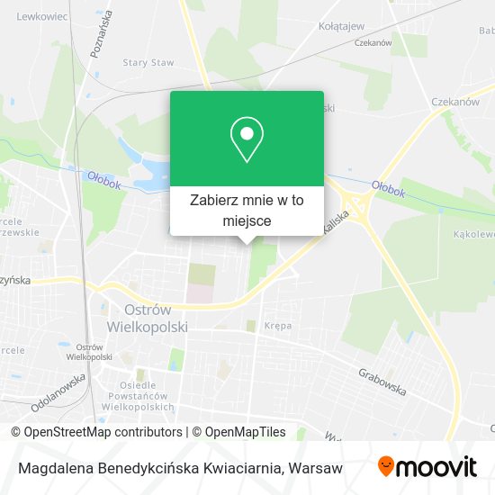 Mapa Magdalena Benedykcińska Kwiaciarnia