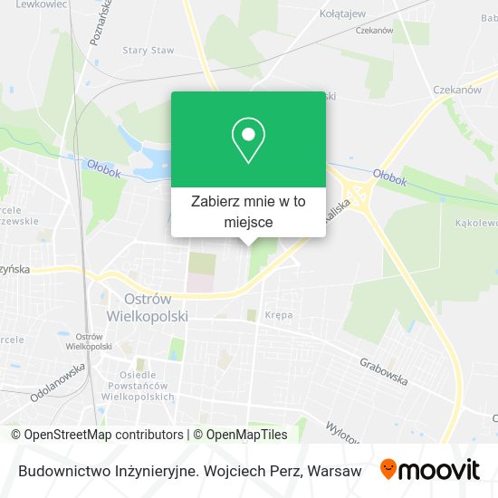 Mapa Budownictwo Inżynieryjne. Wojciech Perz