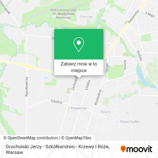 Mapa Grochulski Jerzy - Szkółkarstwo - Krzewy i Róże