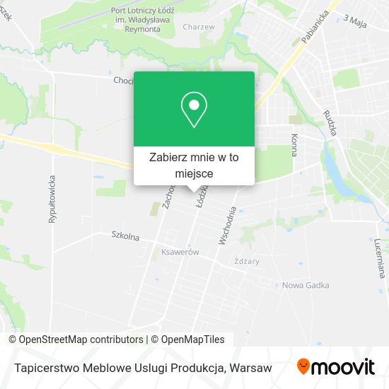 Mapa Tapicerstwo Meblowe Uslugi Produkcja