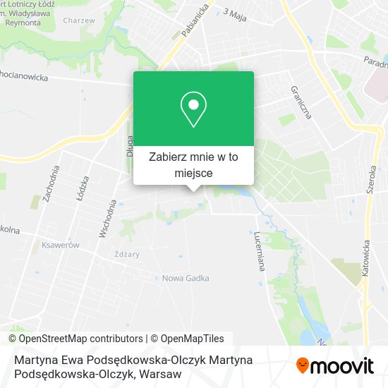 Mapa Martyna Ewa Podsędkowska-Olczyk Martyna Podsędkowska-Olczyk