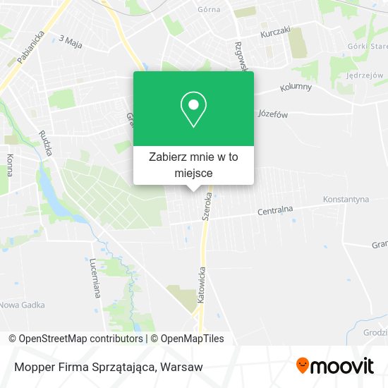 Mapa Mopper Firma Sprzątająca