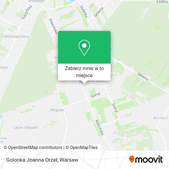 Mapa Golonka Joanna Orzeł