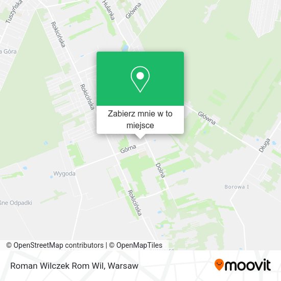 Mapa Roman Wilczek Rom Wil