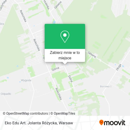 Mapa Eko Edu Art. Jolanta Różycka