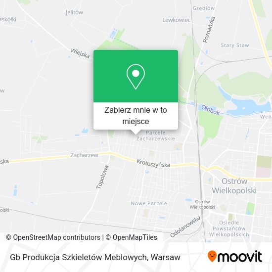 Mapa Gb Produkcja Szkieletów Meblowych