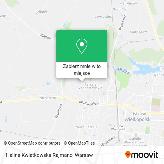 Mapa Halina Kwiatkowska Rajmano