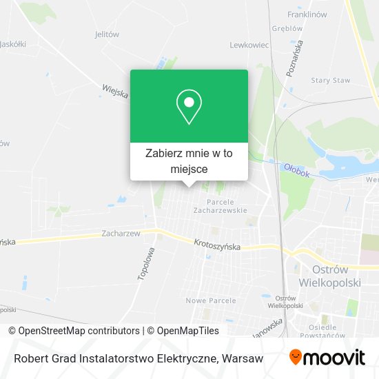 Mapa Robert Grad Instalatorstwo Elektryczne