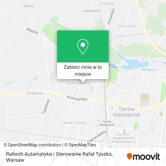 Mapa Raltech Automatyka i Sterowanie Rafał Tyszko