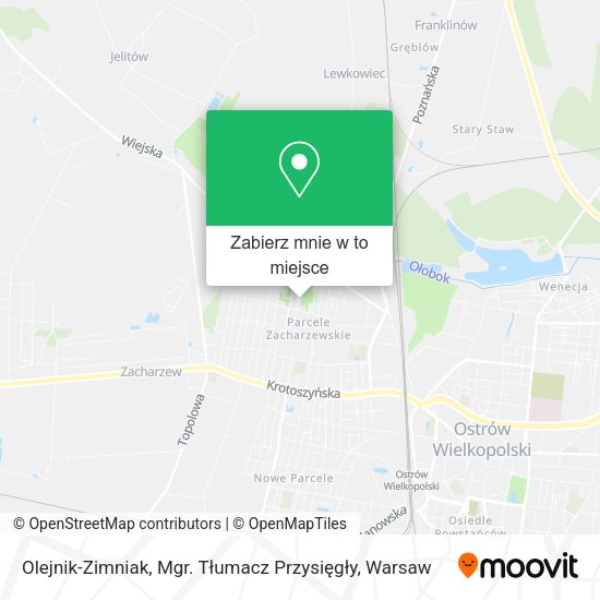 Mapa Olejnik-Zimniak, Mgr. Tłumacz Przysięgły