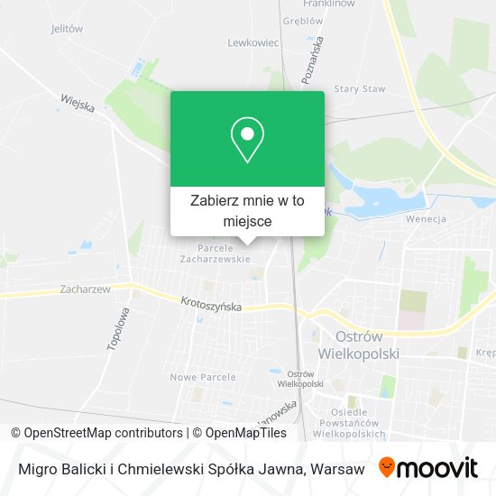 Mapa Migro Balicki i Chmielewski Spółka Jawna