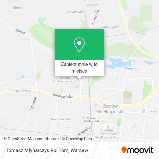 Mapa Tomasz Młynarczyk Rol Tom