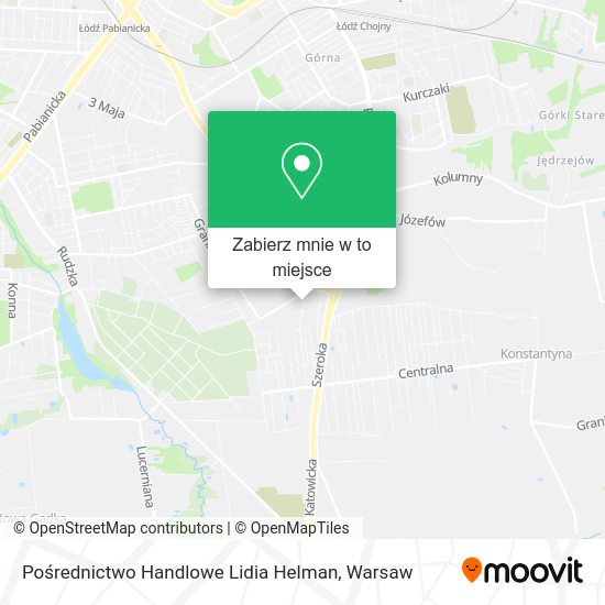 Mapa Pośrednictwo Handlowe Lidia Helman