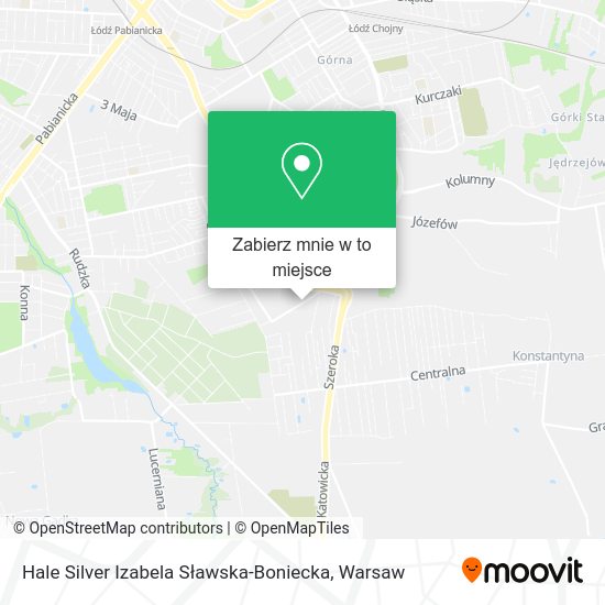 Mapa Hale Silver Izabela Sławska-Boniecka