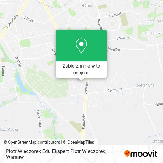 Mapa Piotr Wieczorek Edu Ekspert Piotr Wieczorek