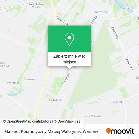 Mapa Gabinet Kosmetyczny Maciej Walerysek