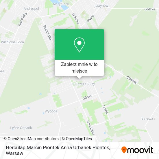 Mapa Herculap Marcin Piontek Anna Urbanek Piontek