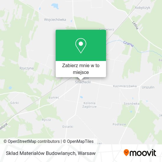 Mapa Skład Materiałów Budowlanych