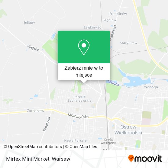 Mapa Mirfex Mini Market