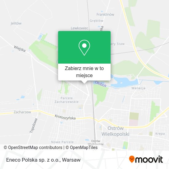 Mapa Eneco Polska sp. z o.o.