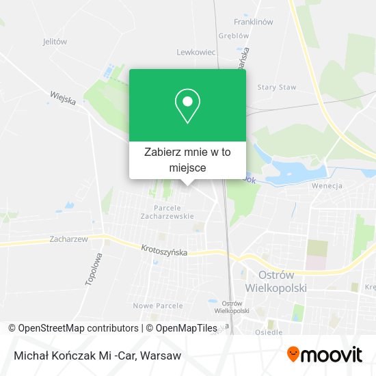 Mapa Michał Kończak Mi -Car