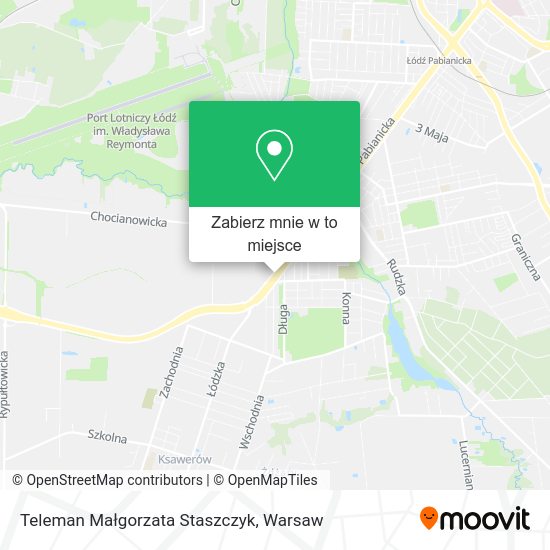 Mapa Teleman Małgorzata Staszczyk