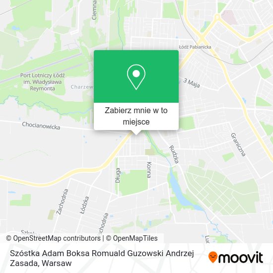 Mapa Szóstka Adam Boksa Romuald Guzowski Andrzej Zasada