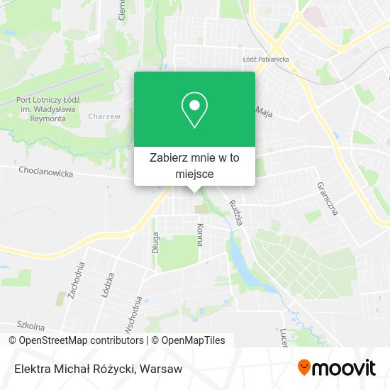 Mapa Elektra Michał Różycki