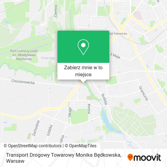 Mapa Transport Drogowy Towarowy Monika Będkowska