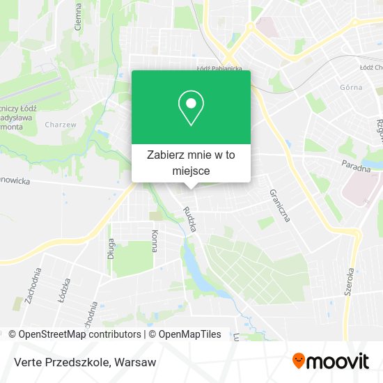 Mapa Verte Przedszkole