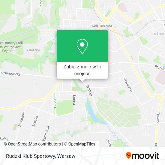 Mapa Rudzki Klub Sportowy