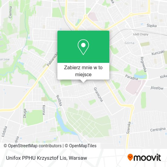 Mapa Unifox PPHU Krzysztof Lis