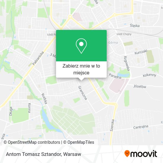 Mapa Antom Tomasz Sztandor