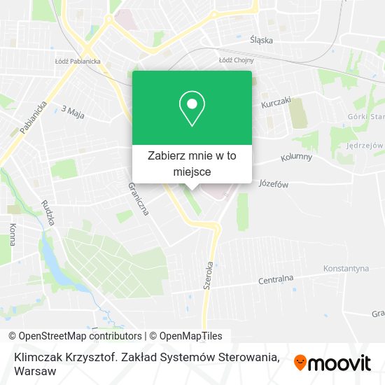 Mapa Klimczak Krzysztof. Zakład Systemów Sterowania