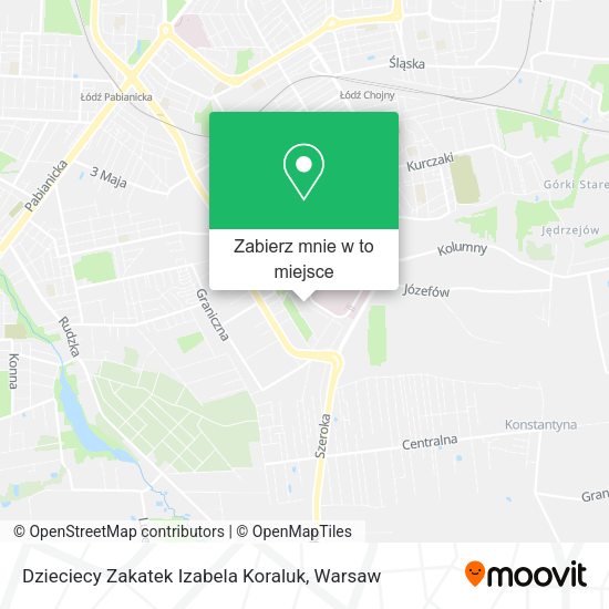 Mapa Dzieciecy Zakatek Izabela Koraluk