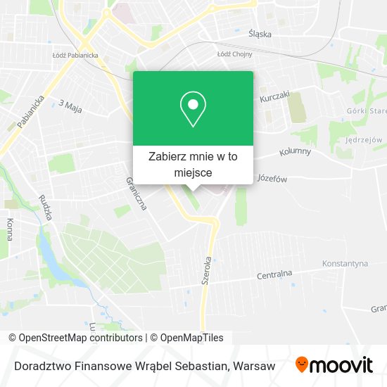 Mapa Doradztwo Finansowe Wrąbel Sebastian