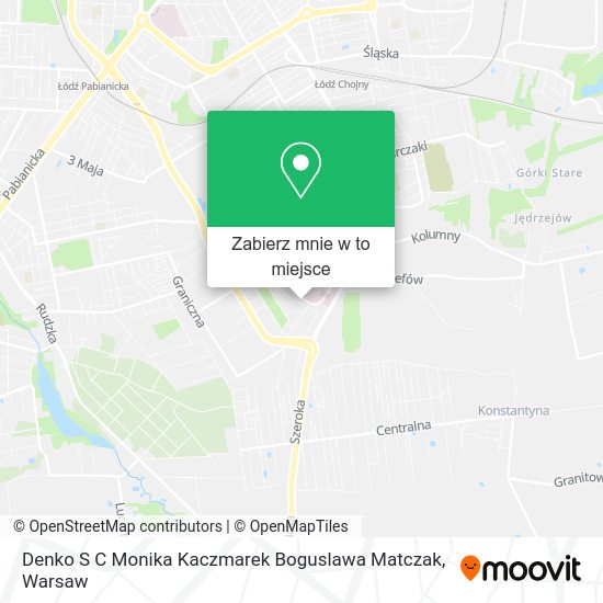 Mapa Denko S C Monika Kaczmarek Boguslawa Matczak