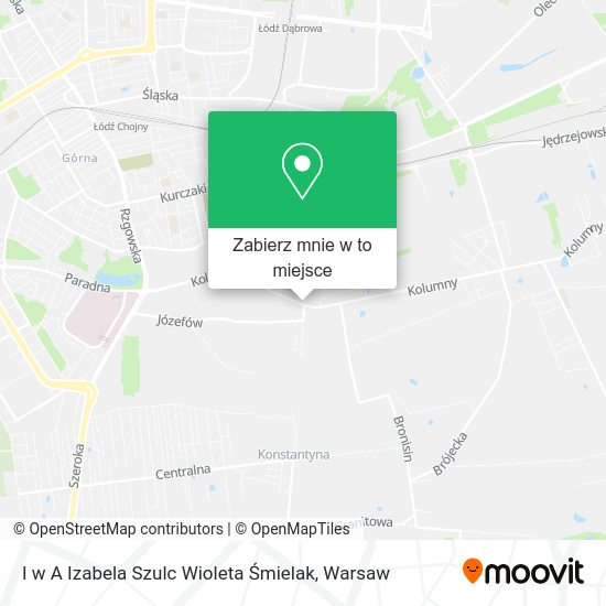 Mapa I w A Izabela Szulc Wioleta Śmielak