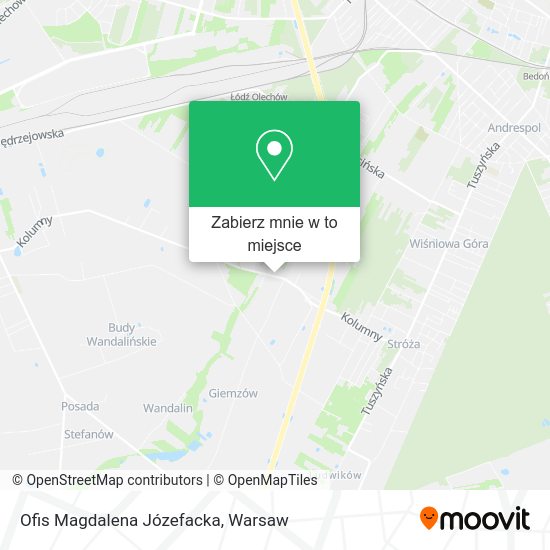 Mapa Ofis Magdalena Józefacka